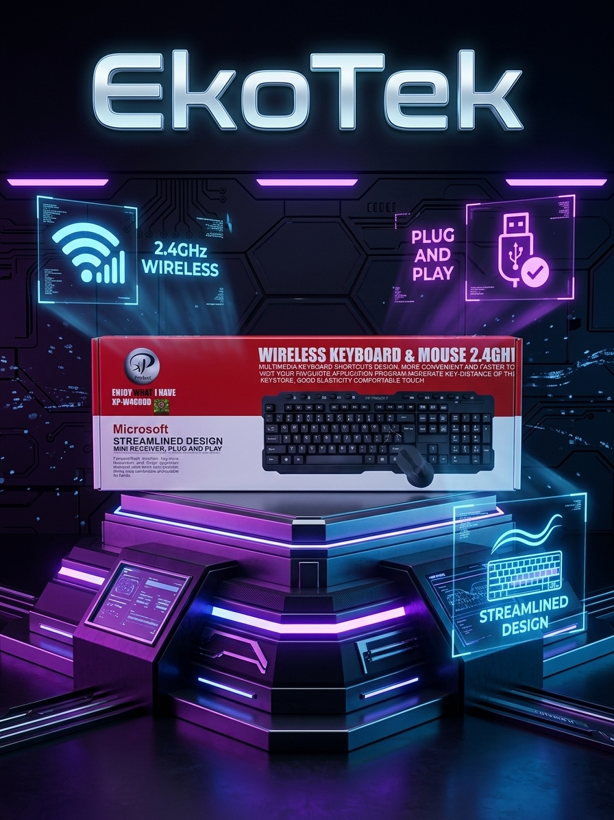 کیبورد و ماوس بی سیم XP